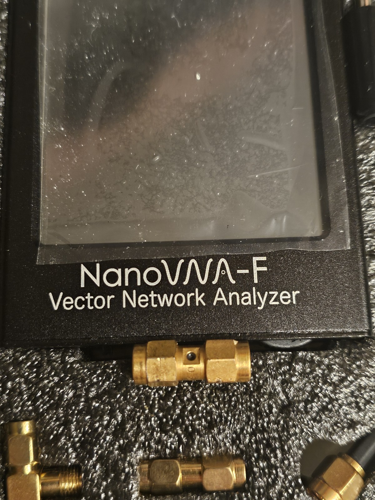 NanoVNA-F Vector Network Antenna Analyzer 10K-1500MHz 4.3″ TouchScreen W/ Button