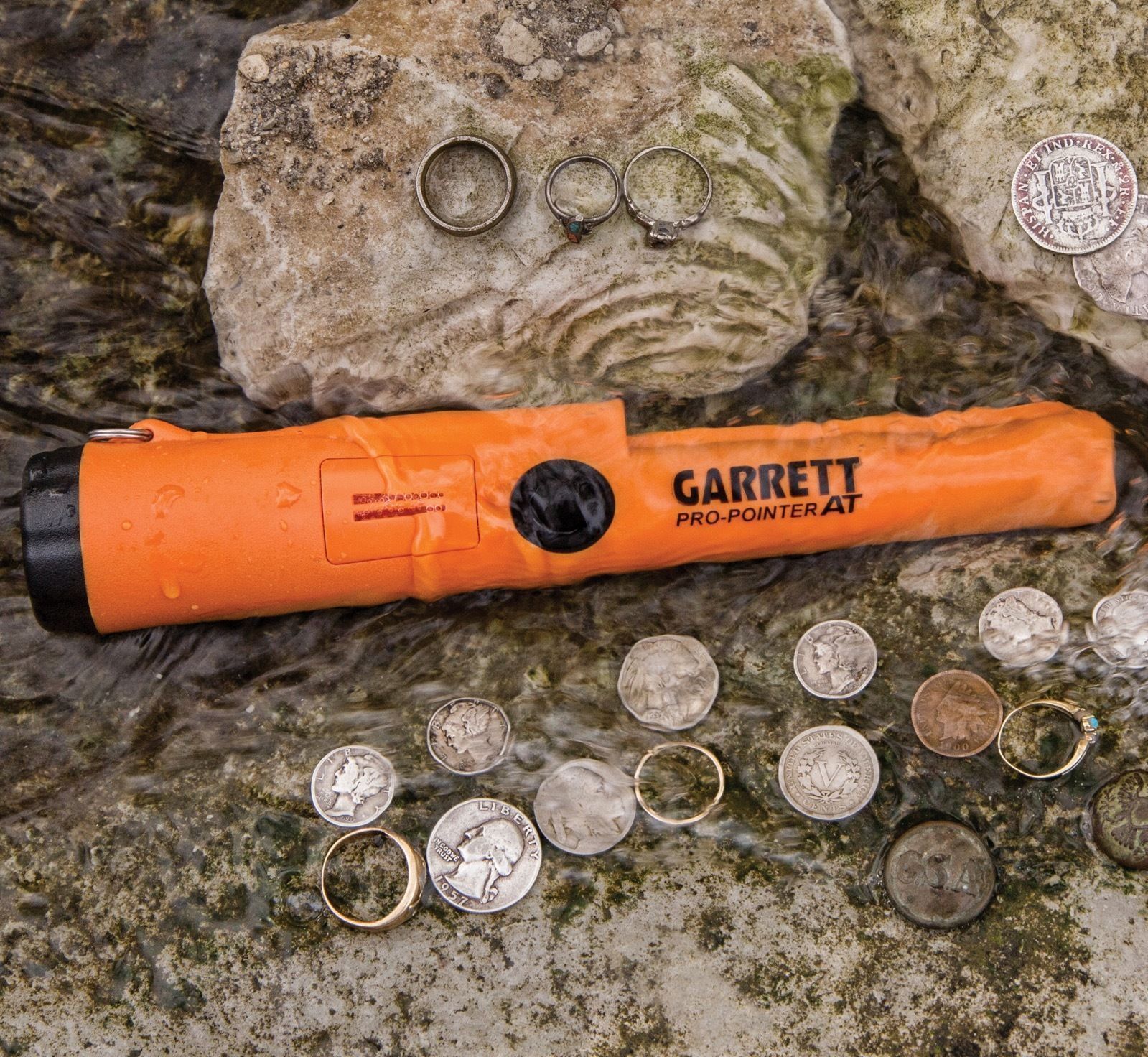 Garrett Pro Pointer AT Pinpointer Metal Detector Waterproof ProPointer & Holster