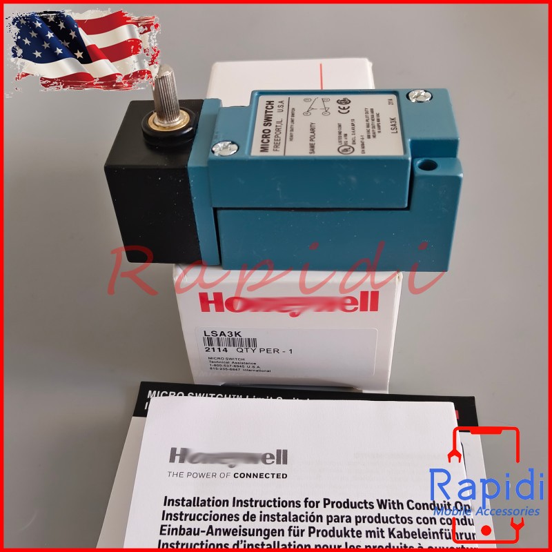 Micro Switch Heavy Duty Limit Switch Rotary Lever For Honeywell LSA3K 10A 600VAC