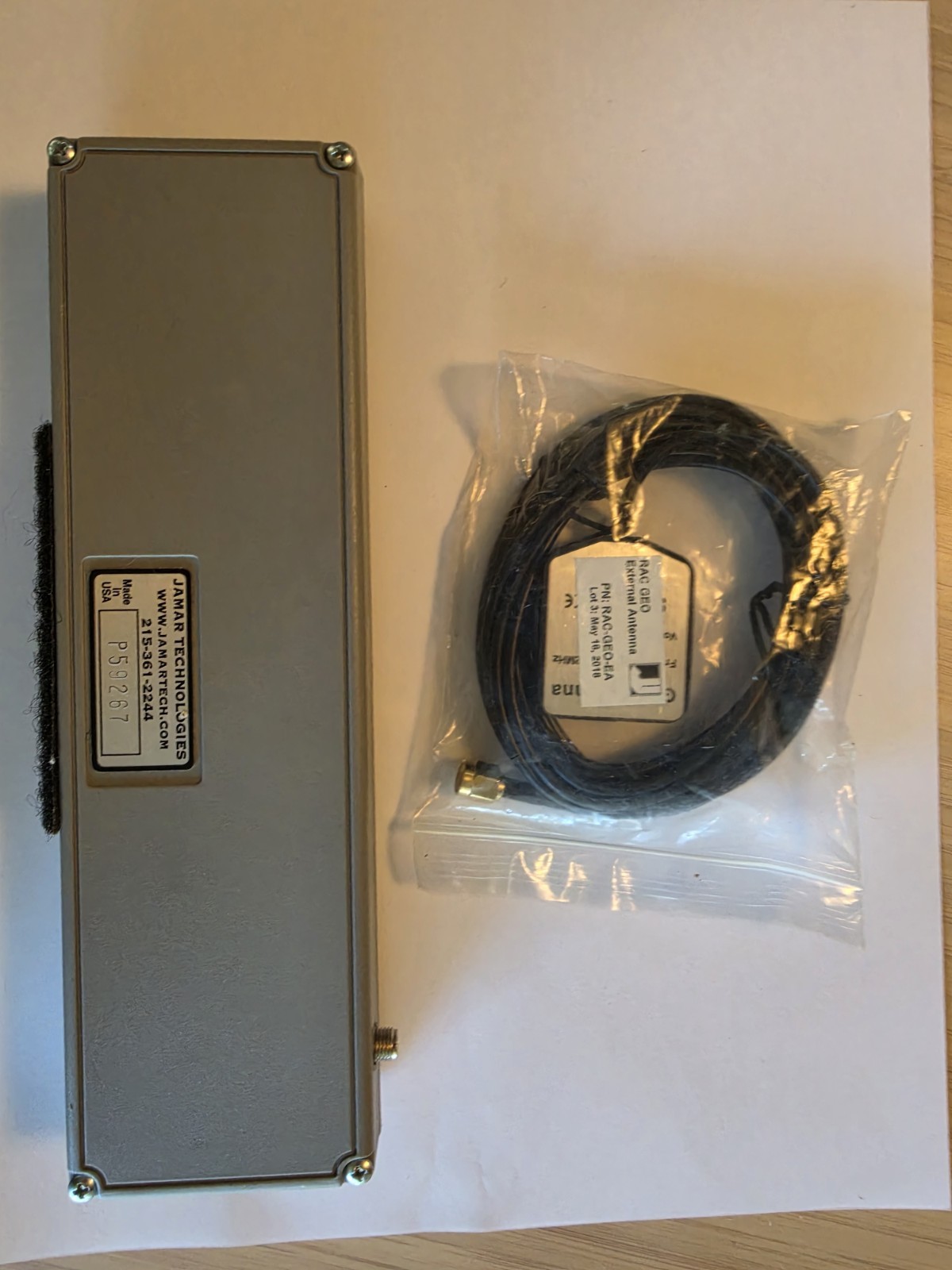 Jamar Technologies RAC Geo II DMI GPS-Based Distance Measurer Untested