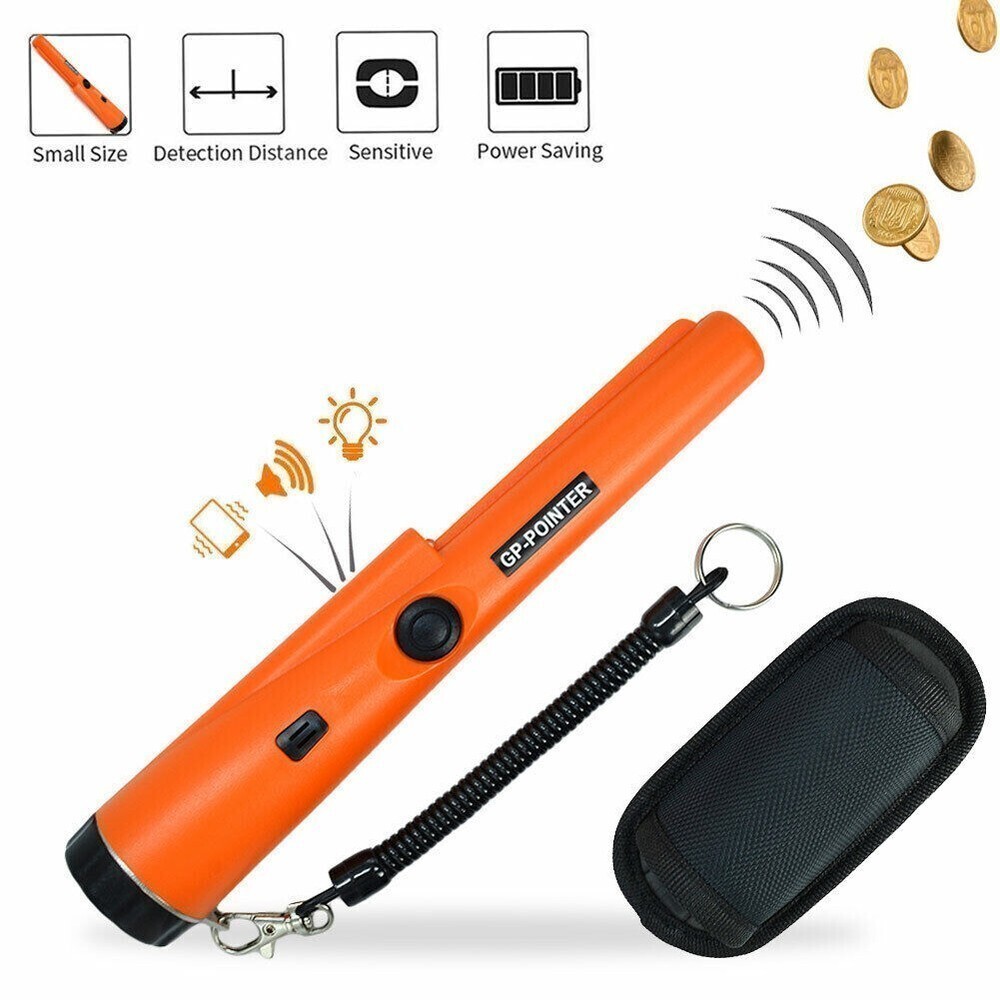 Metal Detector HandHeld Pro Pinpointer Pointer Probe Sensitive Tester Waterproof