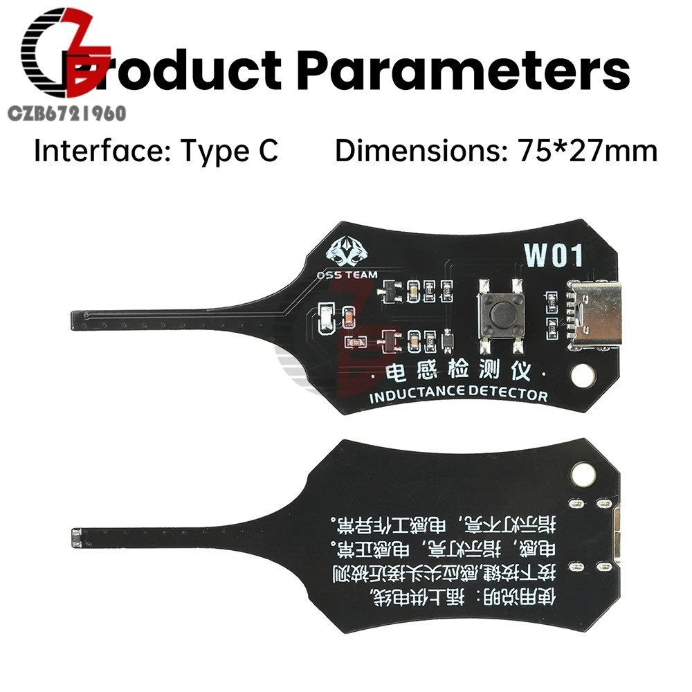Universal Inductance Tester W01 Inductor Detectors With Compactly Construction