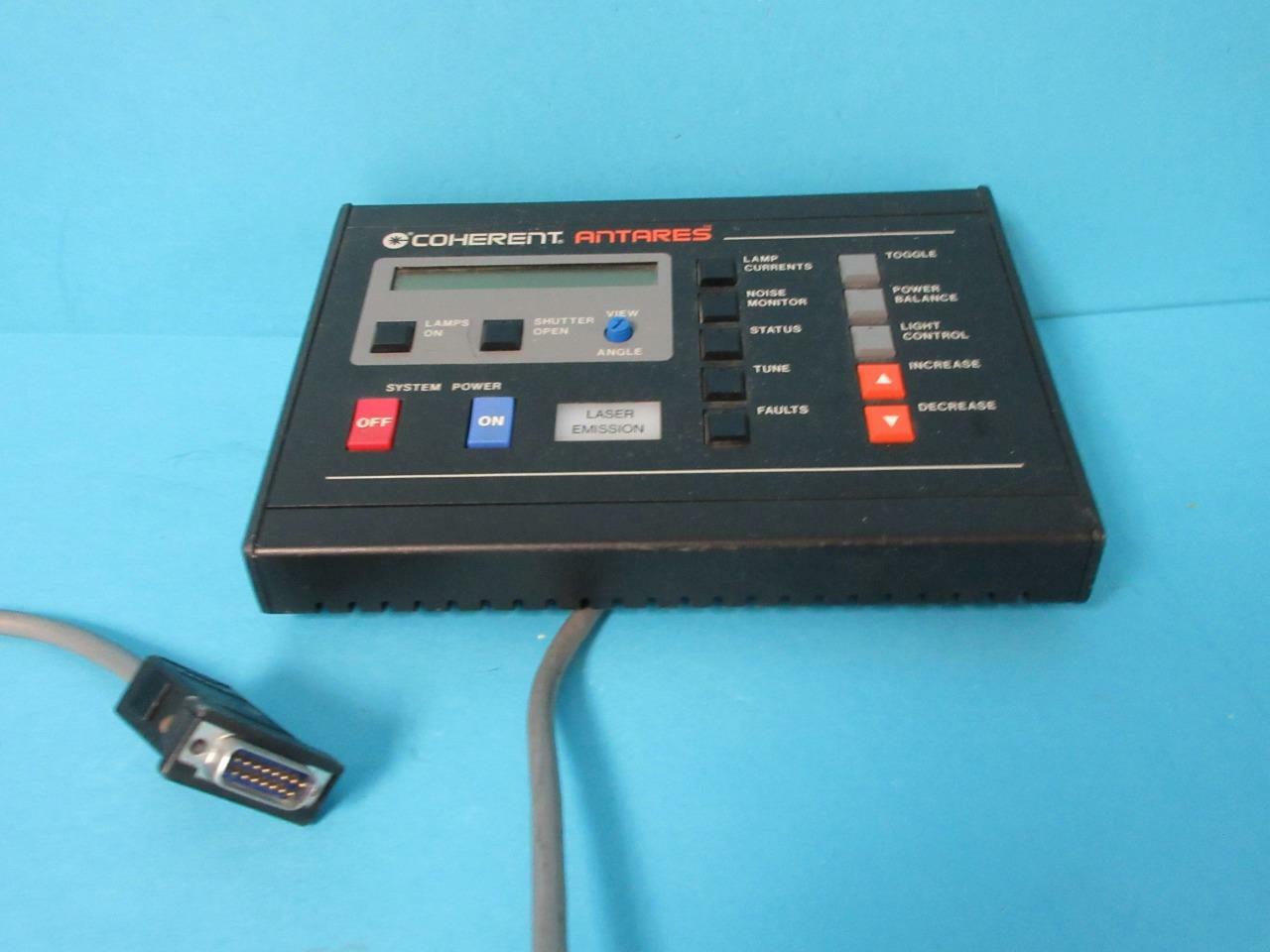 COHERENT INNOVA MODEL ANTARES CONTROLLER REMOTE BOX LASER WITH 15 PIN CONNECTOR