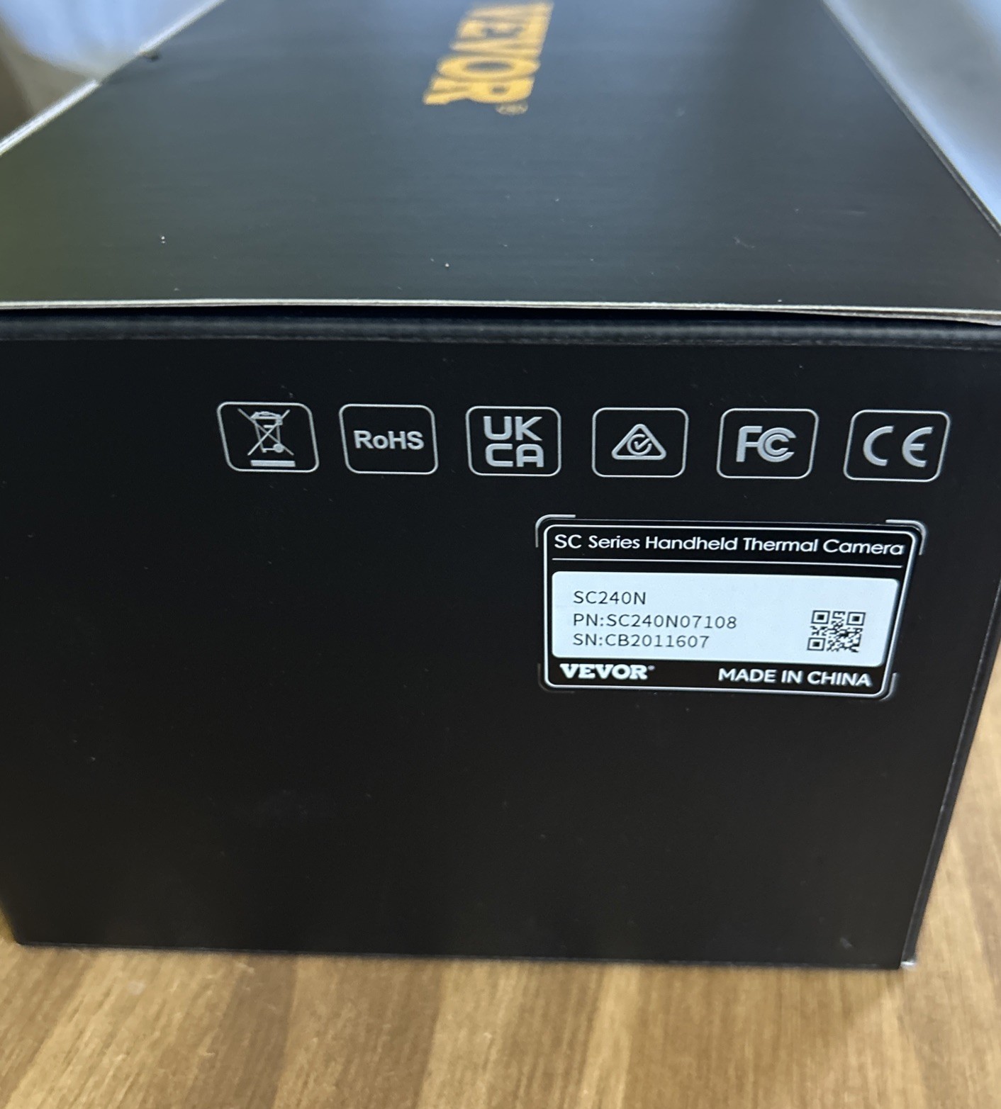 VEVOR SC240N Thermal Imaging Camera Infrared IR Heat Temperature Scanner 16gb