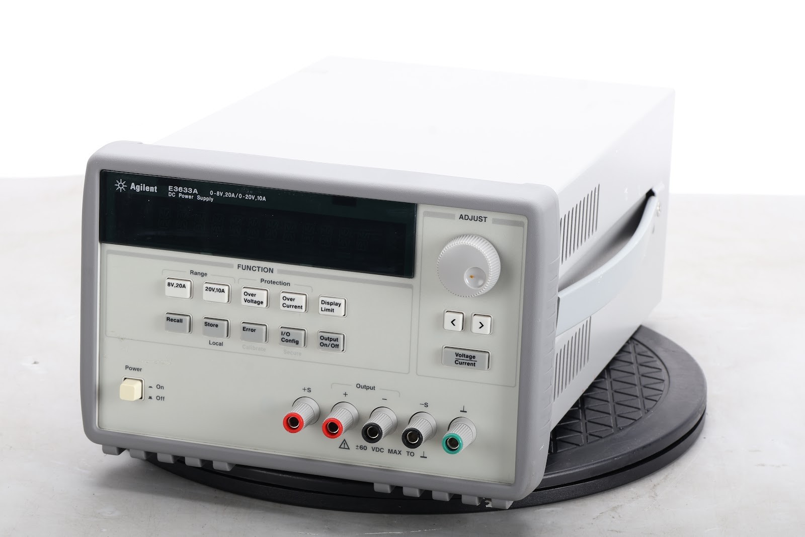 Agilent E3633A 0-8V,20A/0-20V,10A Power Supply – AS IS For Parts