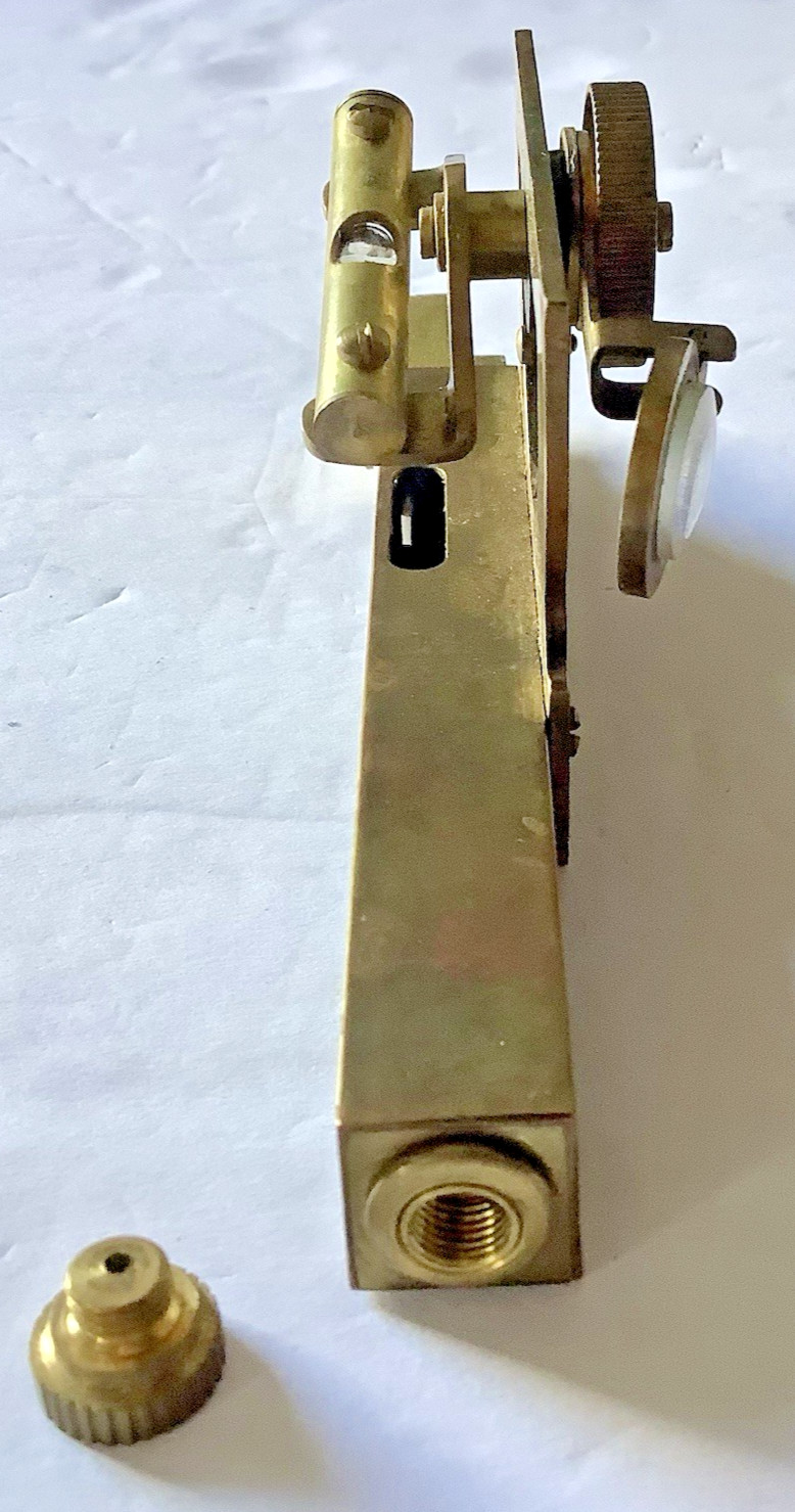 Antique CLINOMETER Surveyor Tool Brass Ross London1 1900’s