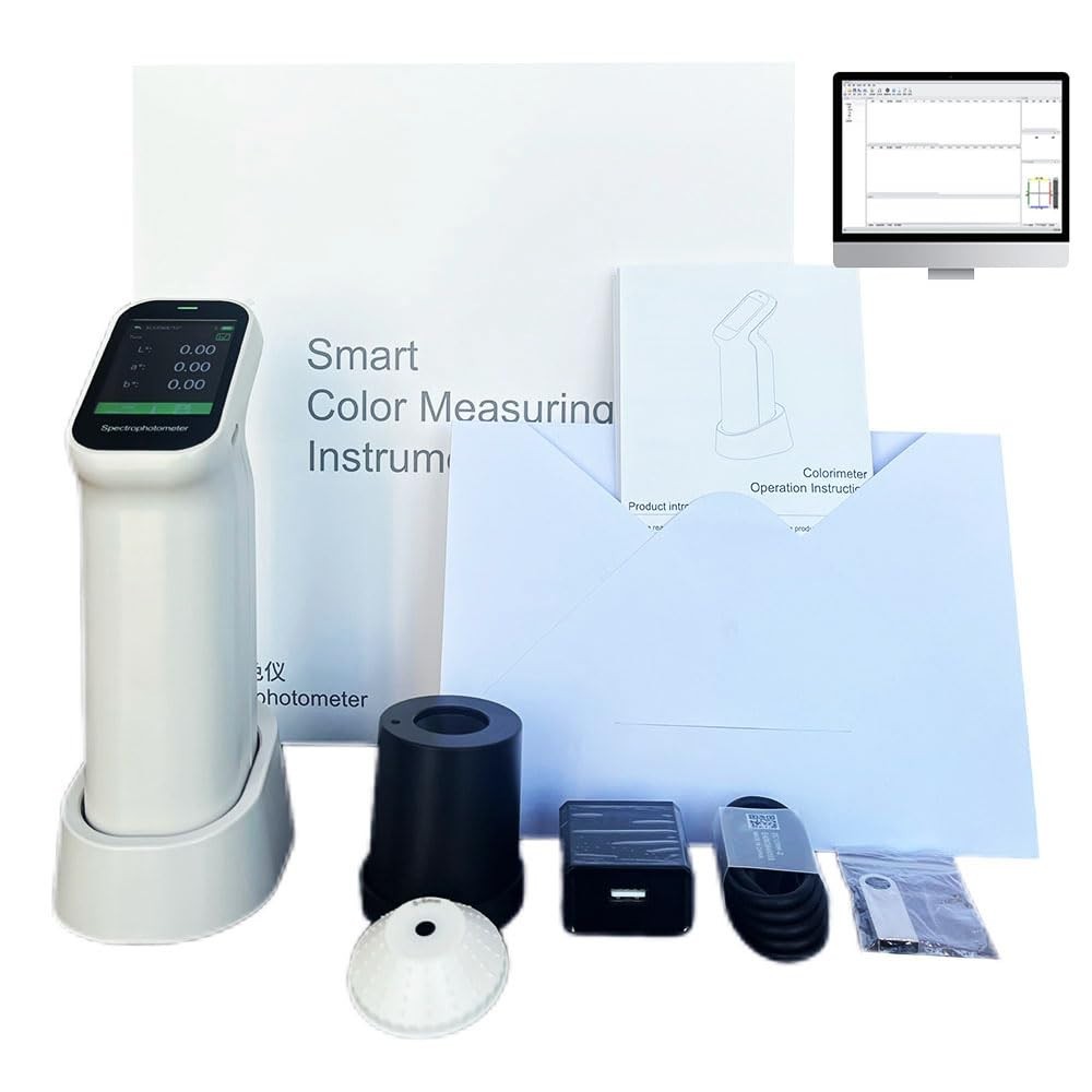 Digital Color Meter Color Difference Meter with ΔE*ab≤0.03 Display Accuracy 0.01