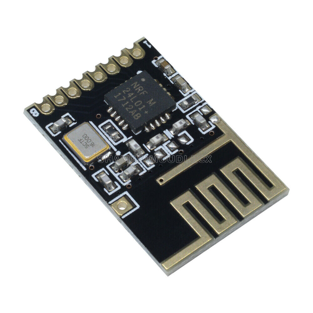 Mini NRF24L01+ SMD 1.27MM Wireless Transceiver Module Small Size-