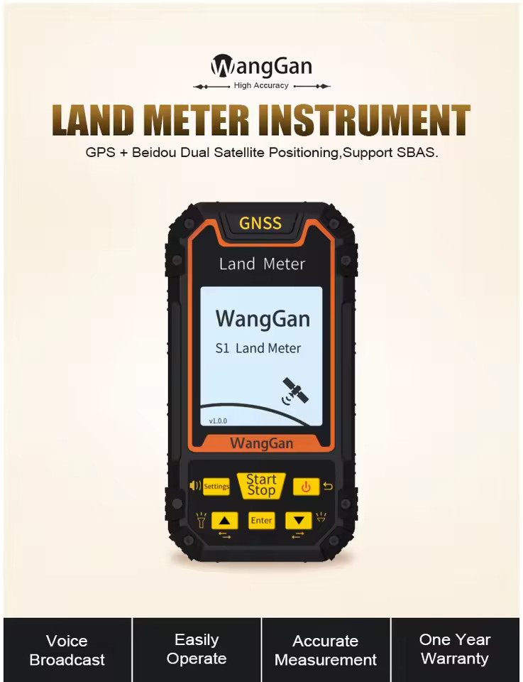 Handheld GPS Survey Equipment-GNSS Receiver Land Meter S1/S3/S4