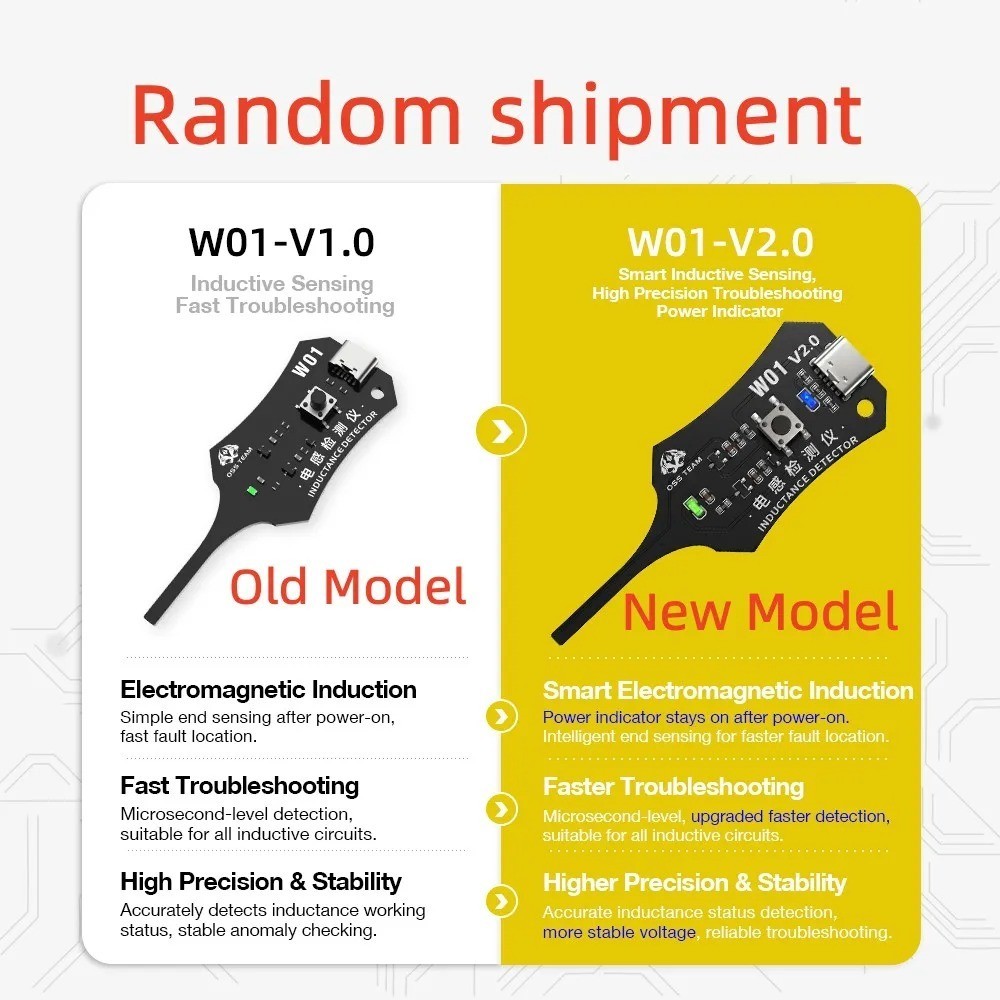Universal Inductance Tester W01 Inductor Detectors With Compactly Construction