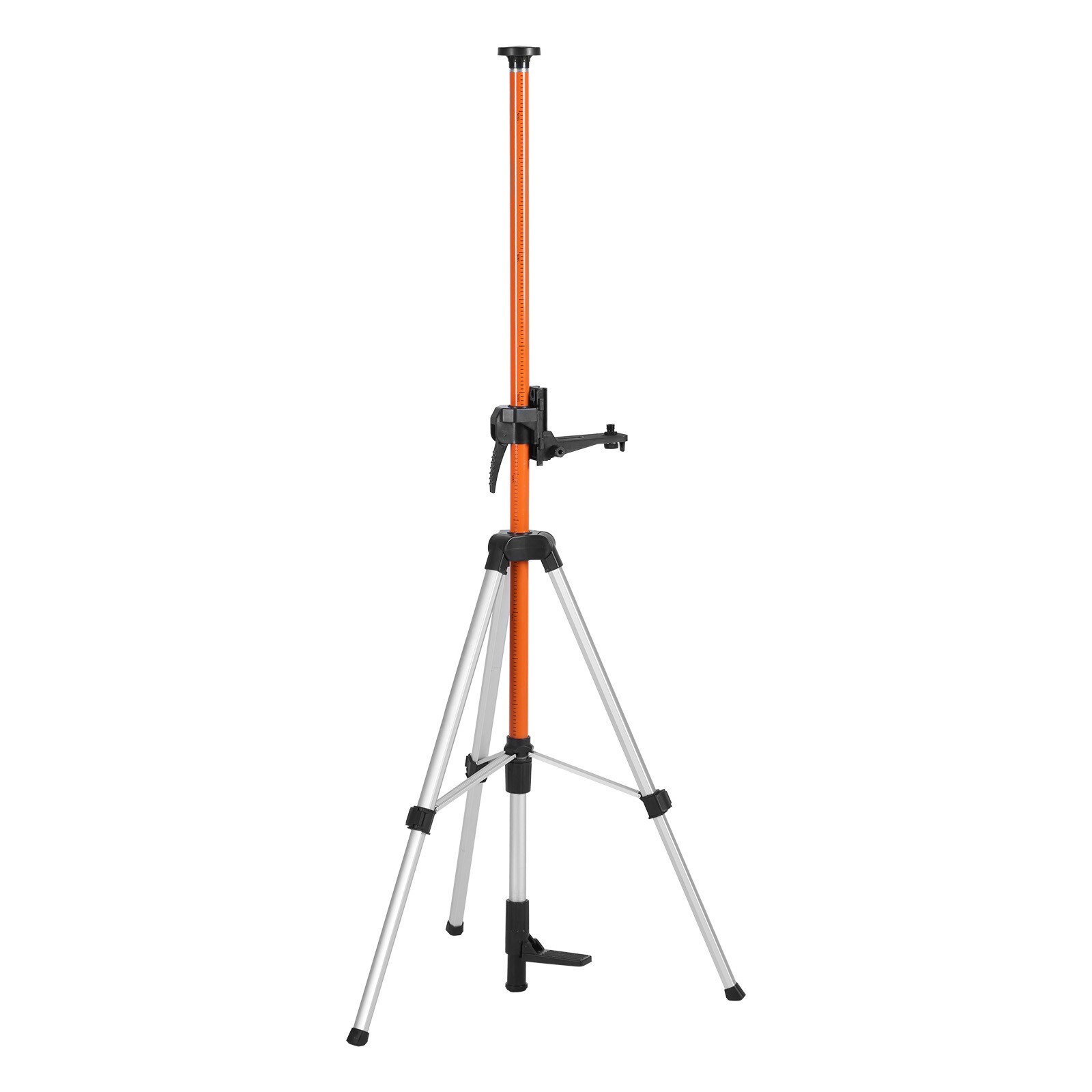 VEVOR Laser Level Tripod 1/4″-20 & 5/8″-11 Thread 40.94-133.85 in Height Adjust
