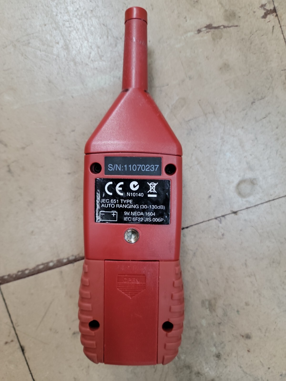 Amprobe SM20A Sound Level Datalogging Meter SM-20-A