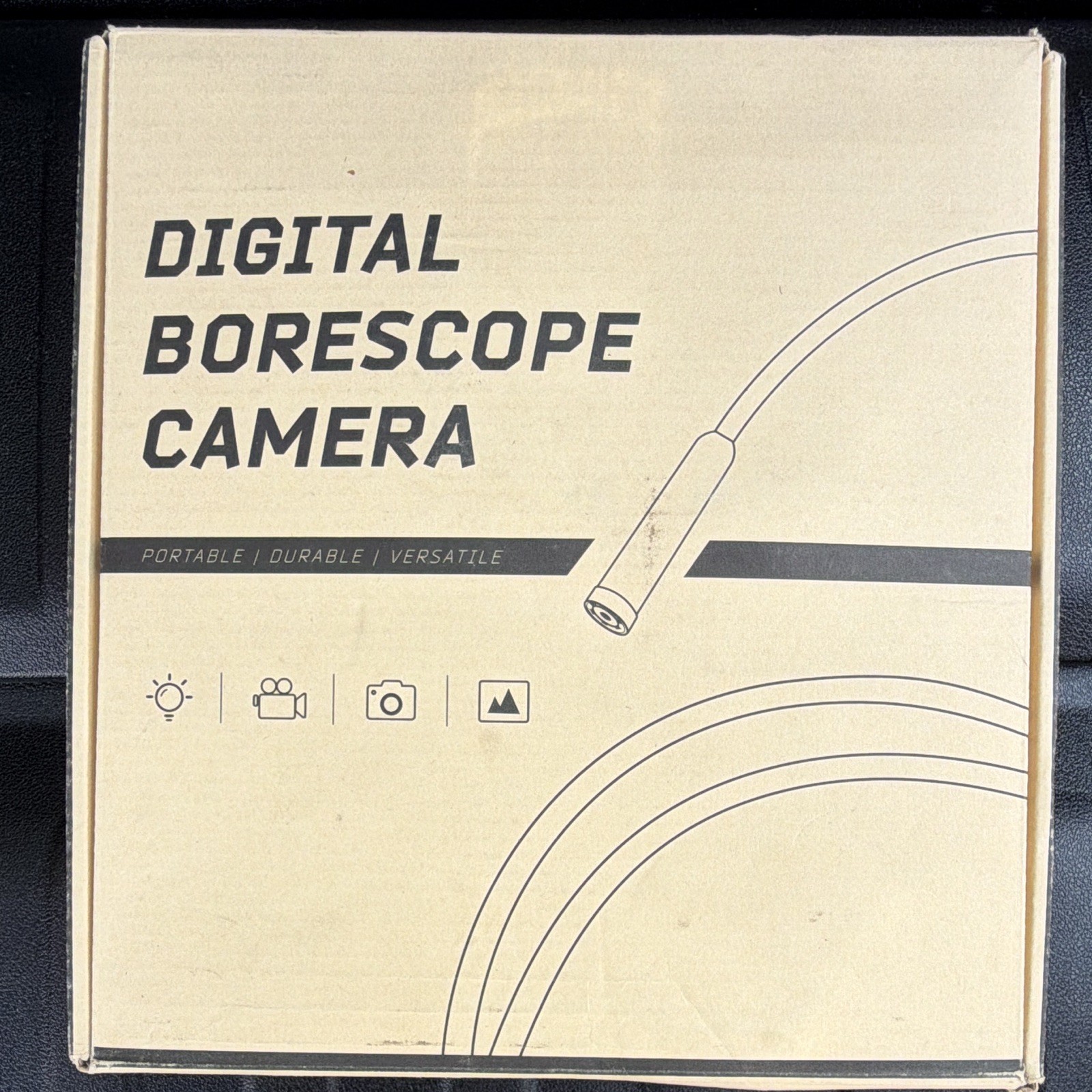 Teslong TS43 Dual Lens 1080P Digital Borescope 5m 8mm LCD 8X Zoom