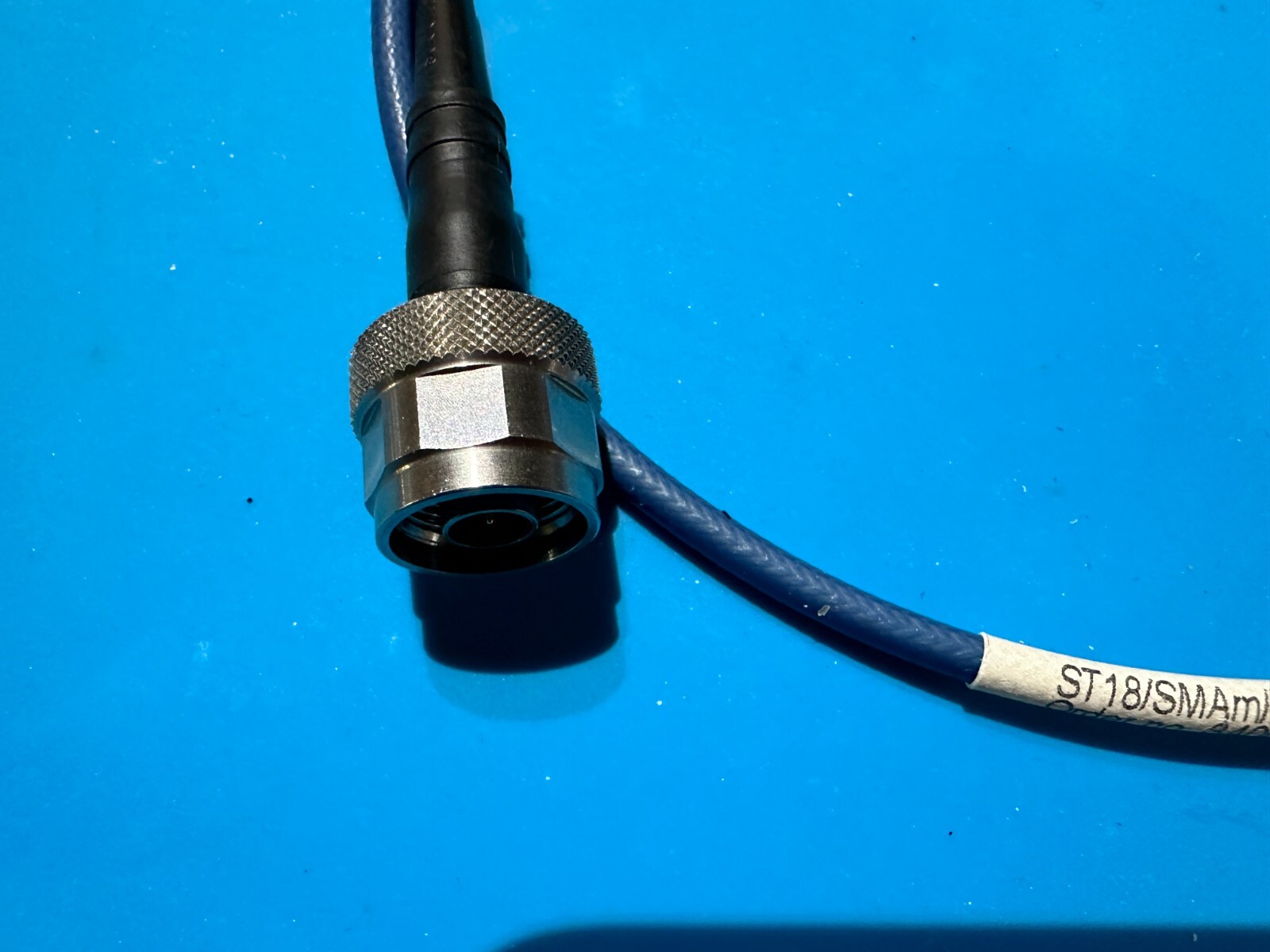 Huber+Suhner Sucotest ST18/SMAm/Nm/36 36 in Microwave Test Cable N/SMA Low Loss