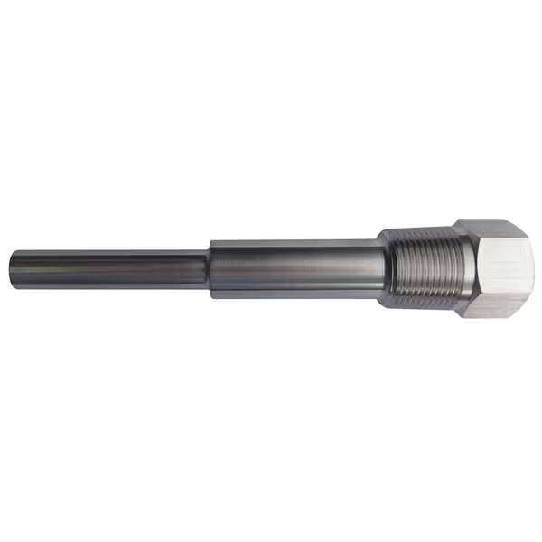Manufacturer Varies Bimetal Thermowell, 316SS, 1/2 NPSM, Stem Length: 4 in