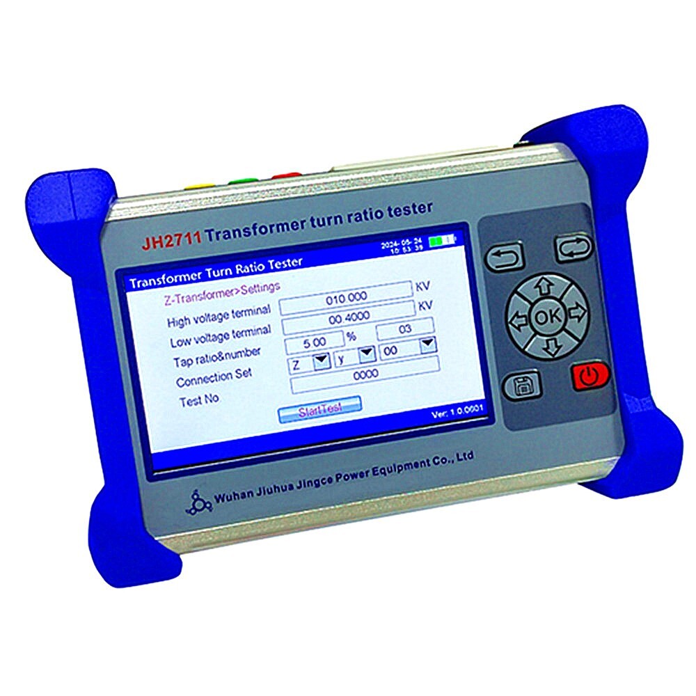 English/Spanish Handy Transformer Ratio Tester 3 Phase Turns Ratio Group Meter