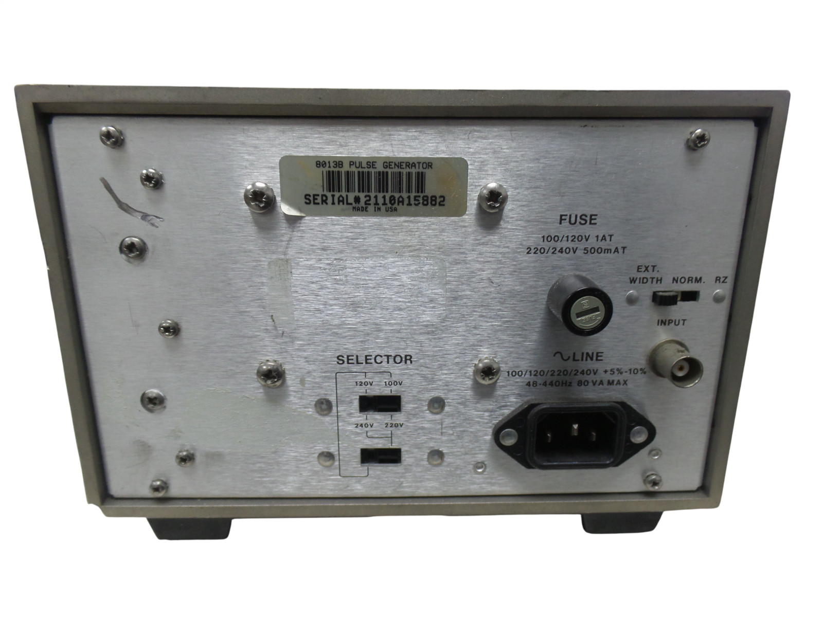 HP Hewlett Packard 8013B Pulse Generator – Free Shipping