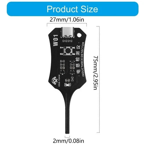 Universal Inductance Tester W01 Inductor Detectors With Compactly Construction