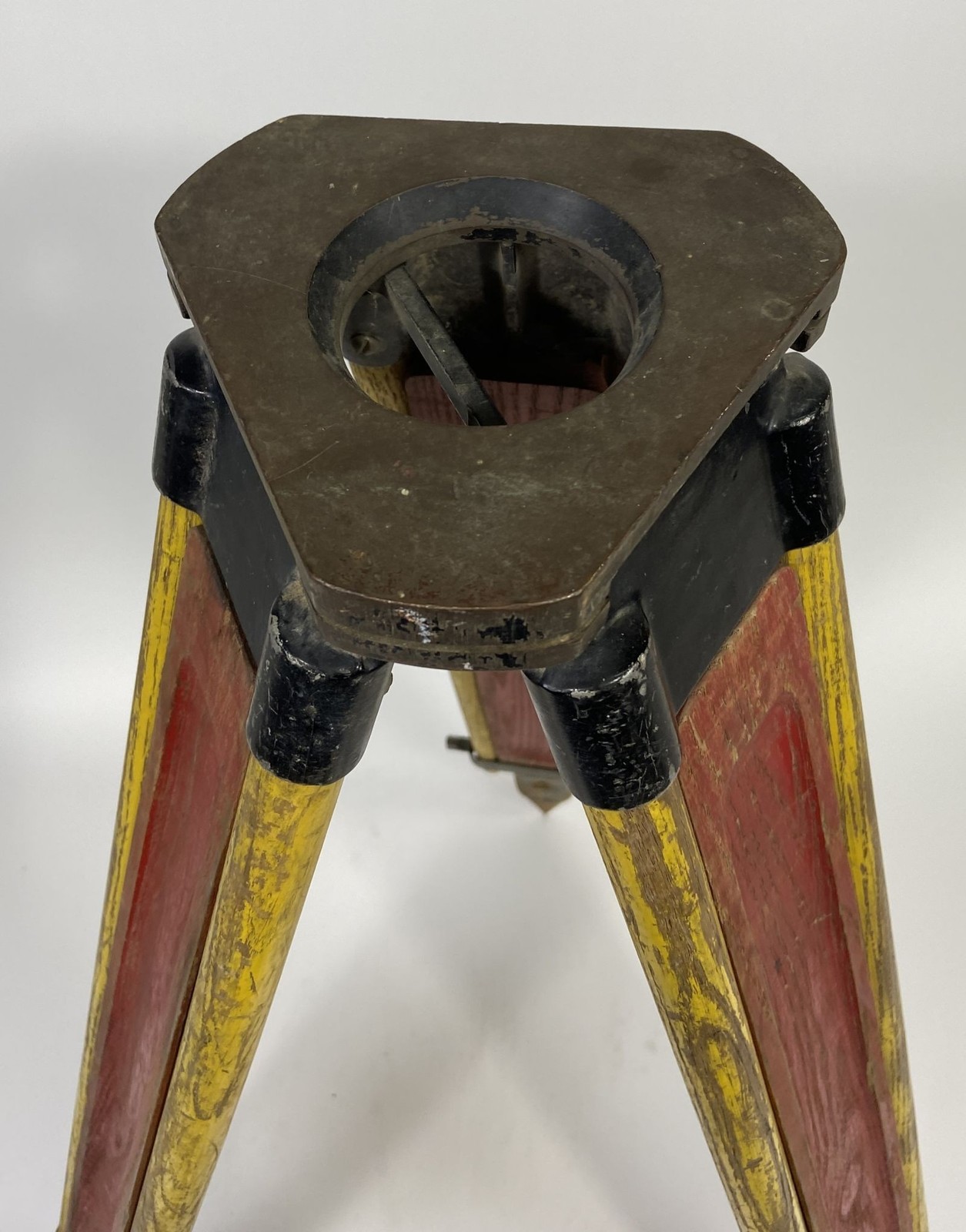 Vintage Tripod Keuffel & Esser Antique Surveyor’s Tripod K+E