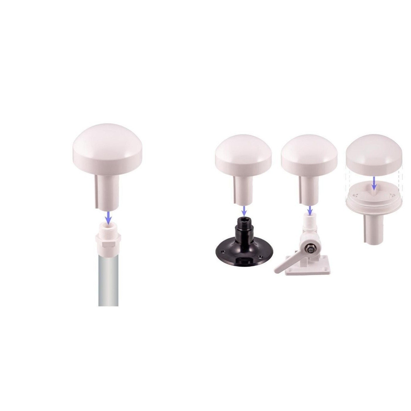 Marine Use Marine Safety Beidou Antenna Compact GPS Accessory Weather Resistant