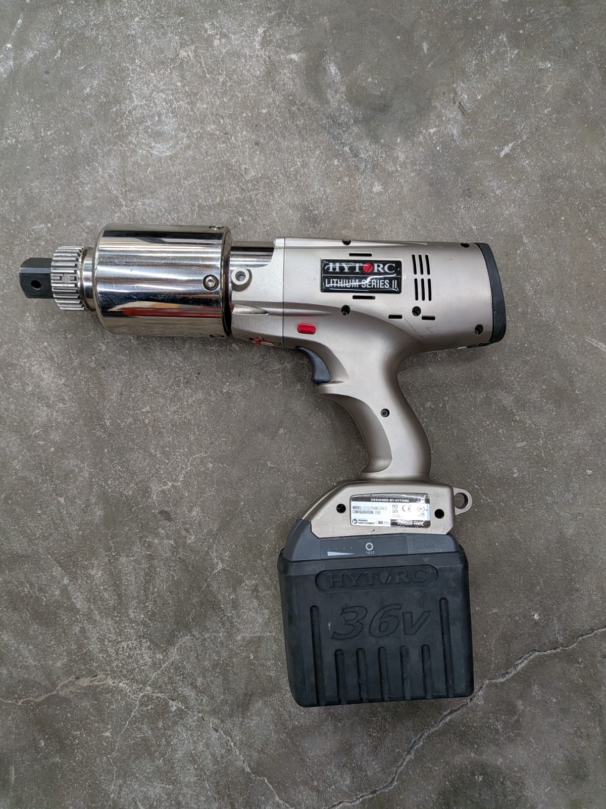 HYTORC LST-3000 Lithium Series II Bluetooth Electric Torque Tool
