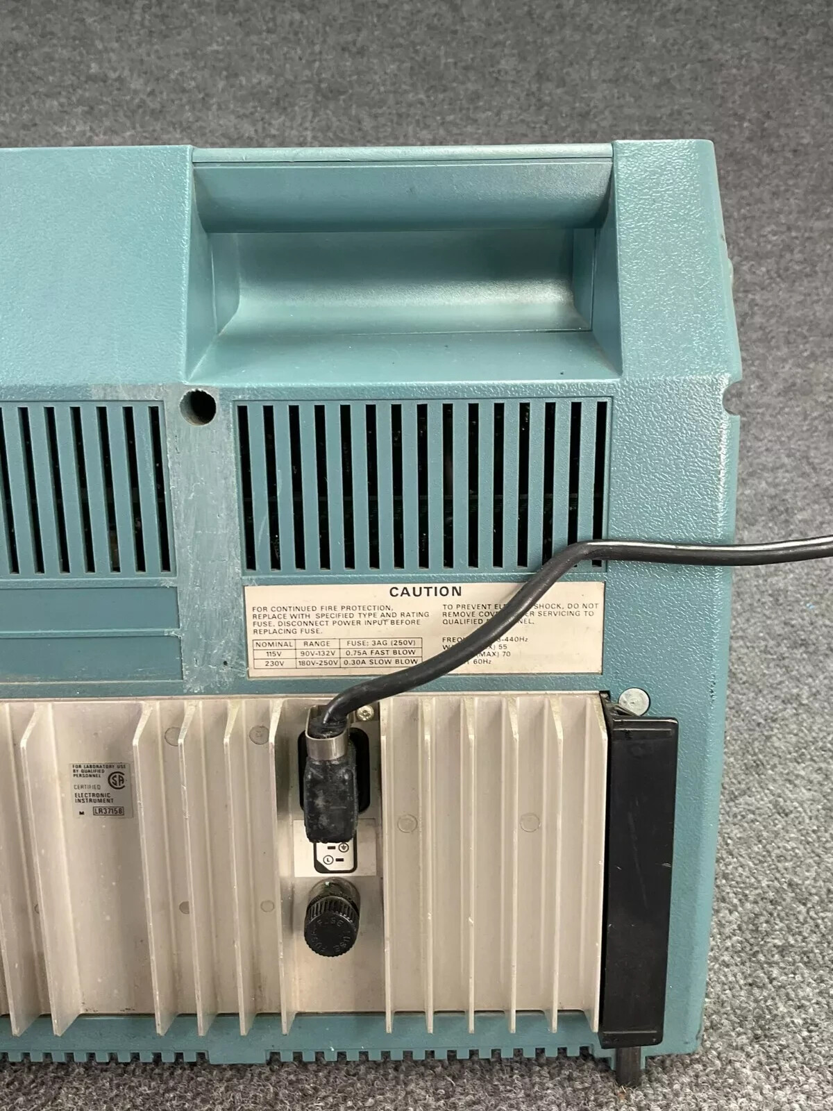 Tektronix LR37158 Programmable Electronic Laboratory Test Equipment