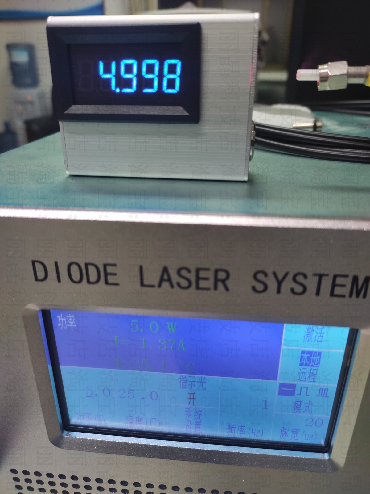 Mini Laser Power Meter Pocket Size Measuring Wavelength 390nm-1024nm Portable