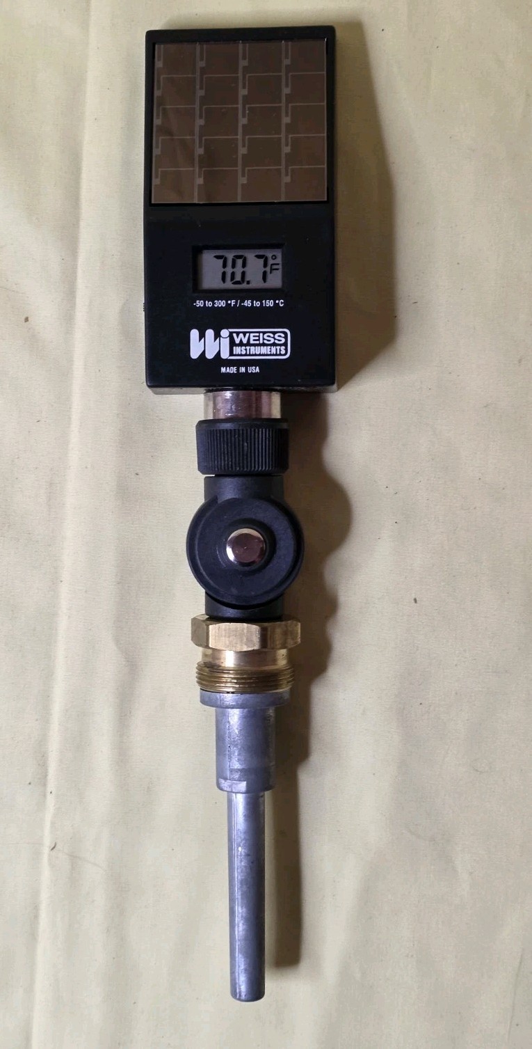 WEISS DVU35 ~ Digital Thermometer ~ Vari-Angle 3.5″ Stem ~ Made in USA