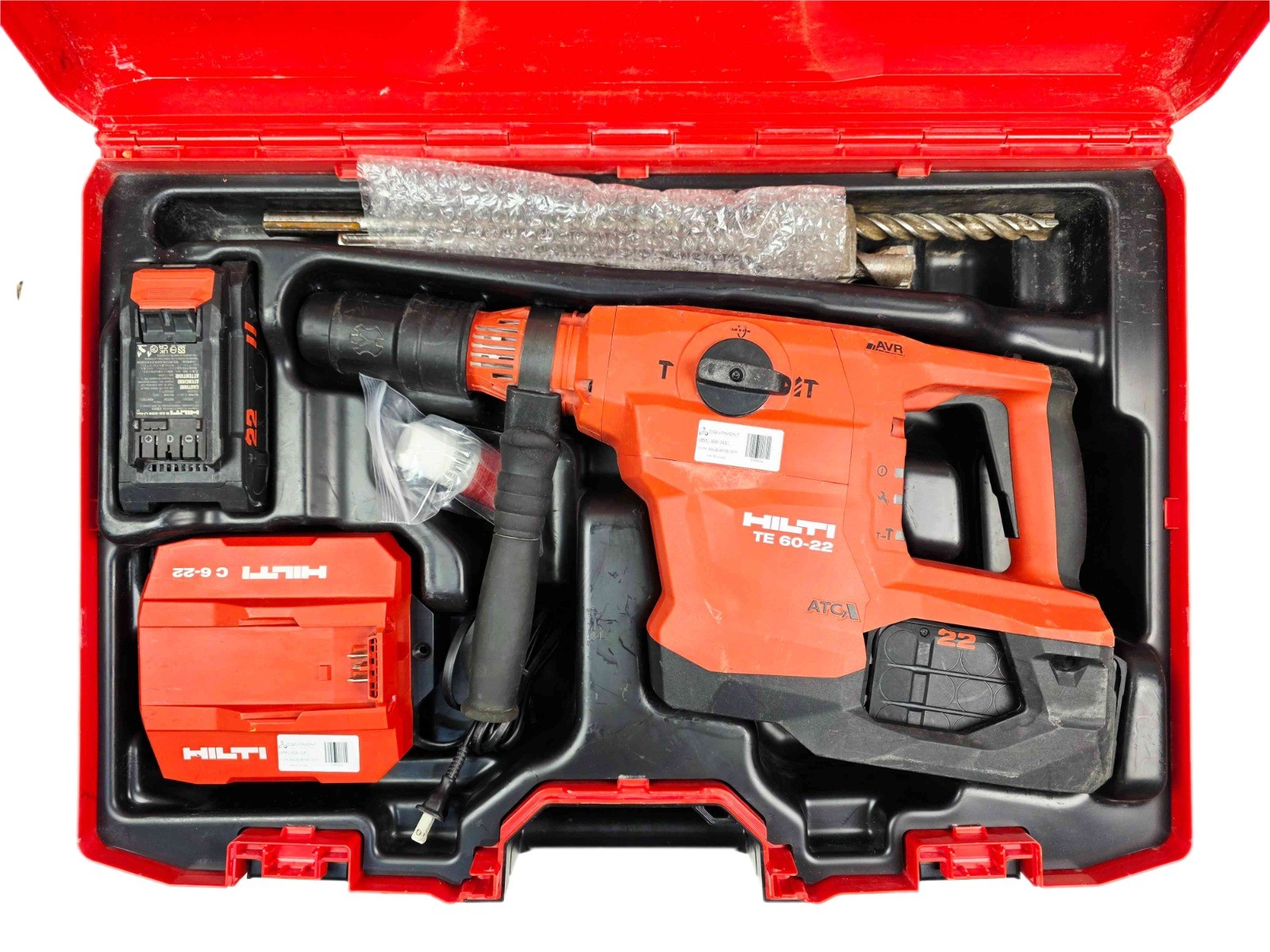 Hilti TE 60-22 Cordless rotary hammer kit