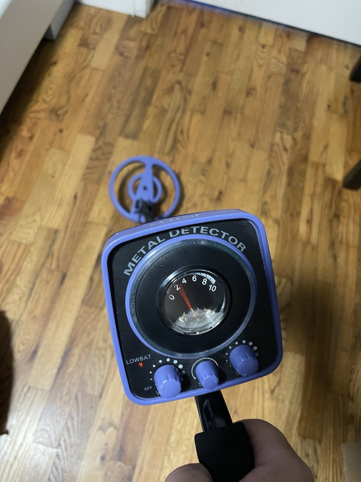 INTEY TO-GU025 Metal Detector Adjustable Stem Headphone Jack Tested