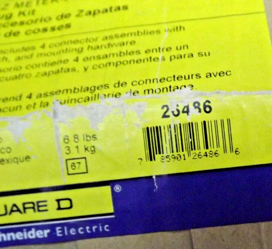 Square D SCHNEIDER ELECTRIC EZM600FTLK3