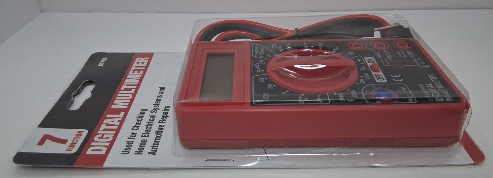 Unbranded Digital Multimeter 7 Function Test Meter New Sealed In Package