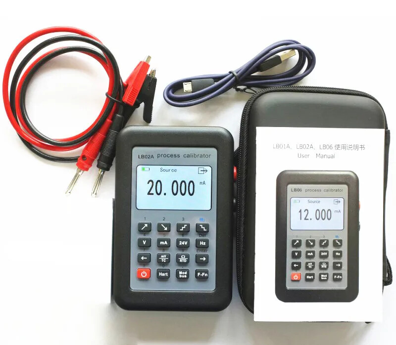 LB02A 4-20mA 0-10V Signal Generator Process Calibrator Current Voltage Tester