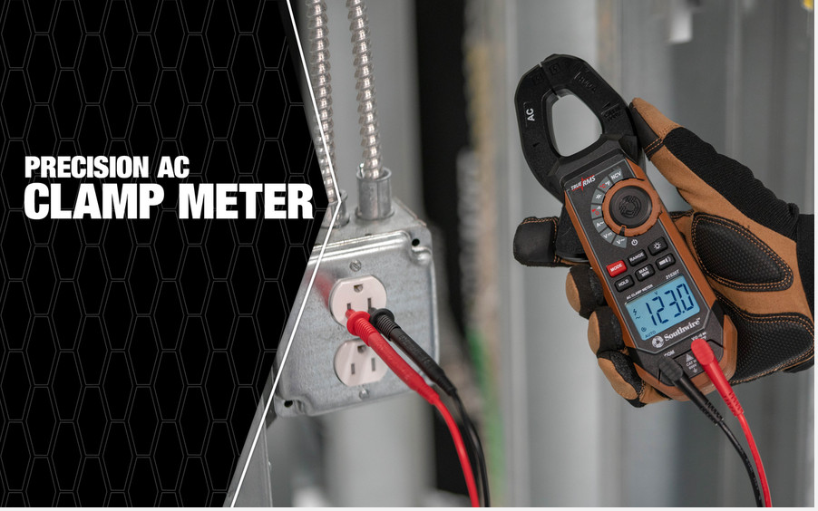 Southwire 21550T 400A AC/DC Clamp Meter with True RMS