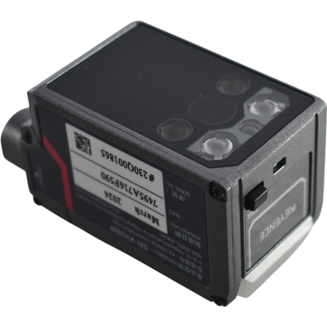 NEW Keyence SR-X100W 1D 2D Wide Field Autofocus Code Reader 1.4MP IP67