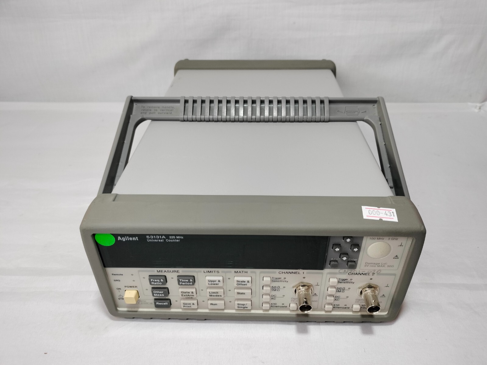 HP Agilent 53131A Universal Counter 225MHz S/N:MY40014344 Made in Malaysia