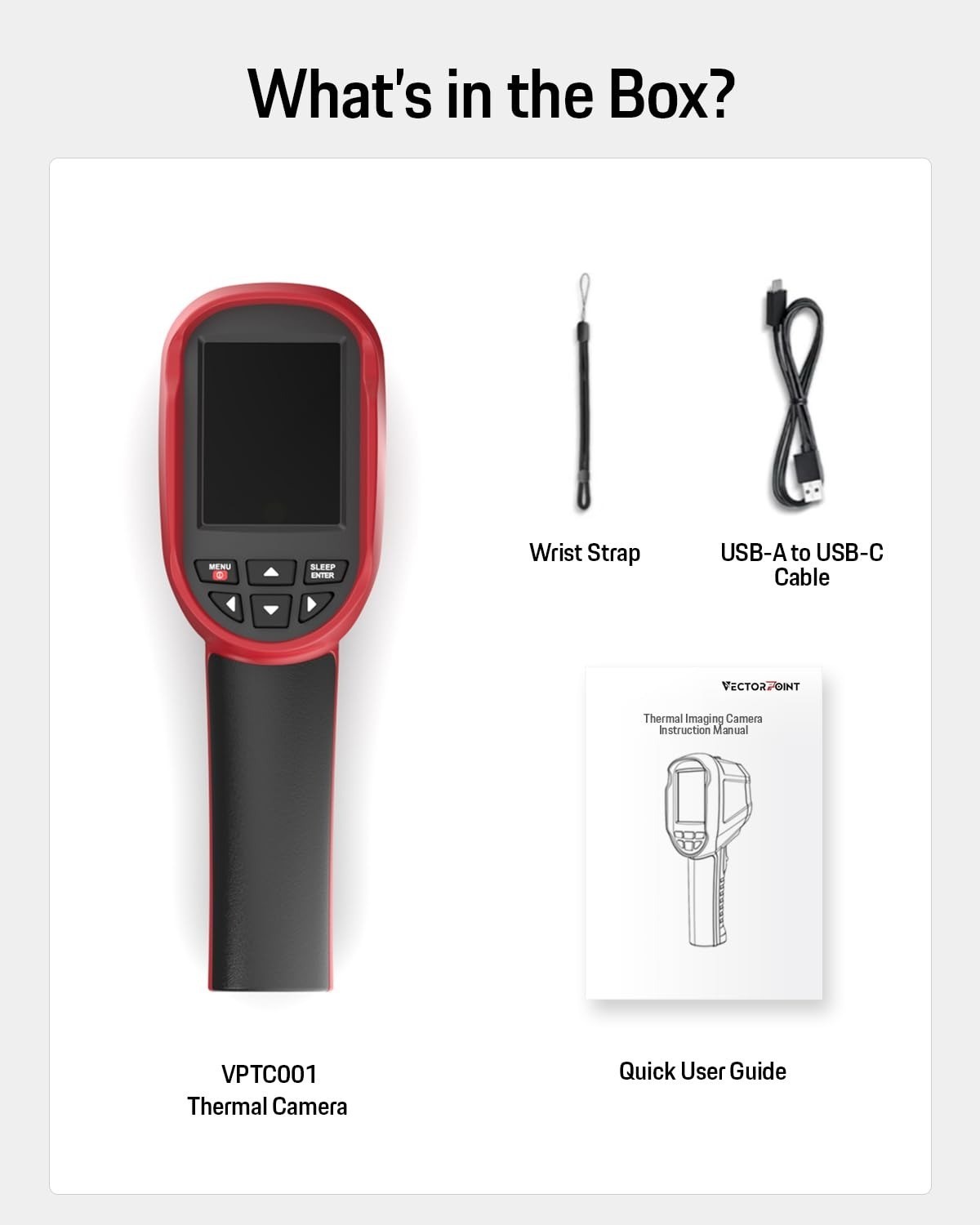 VectorPoint Thermal Camera 240×240 Resolution -4°F to 1022°F Handheld