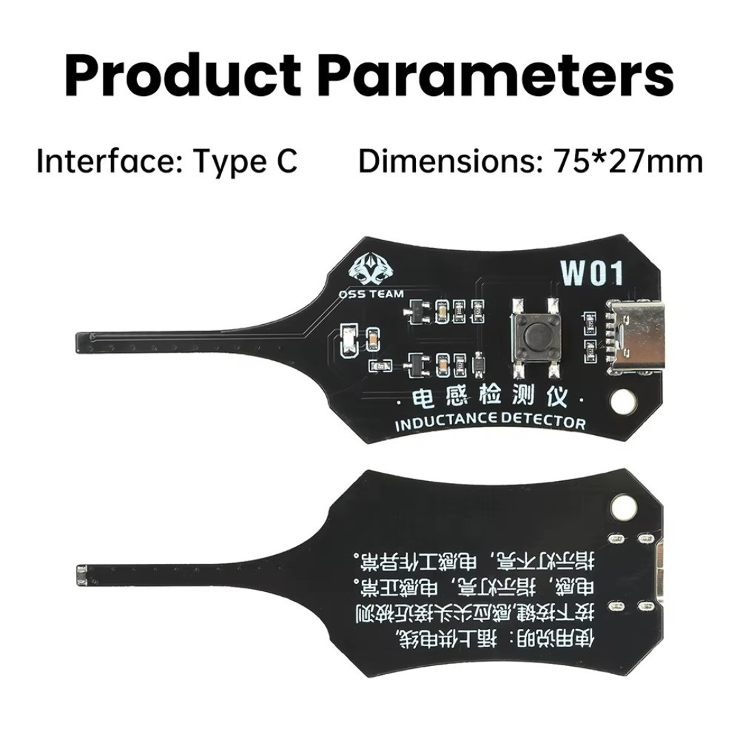 Universal Inductance Tester W01 Inductor Detectors With Compactly Construction