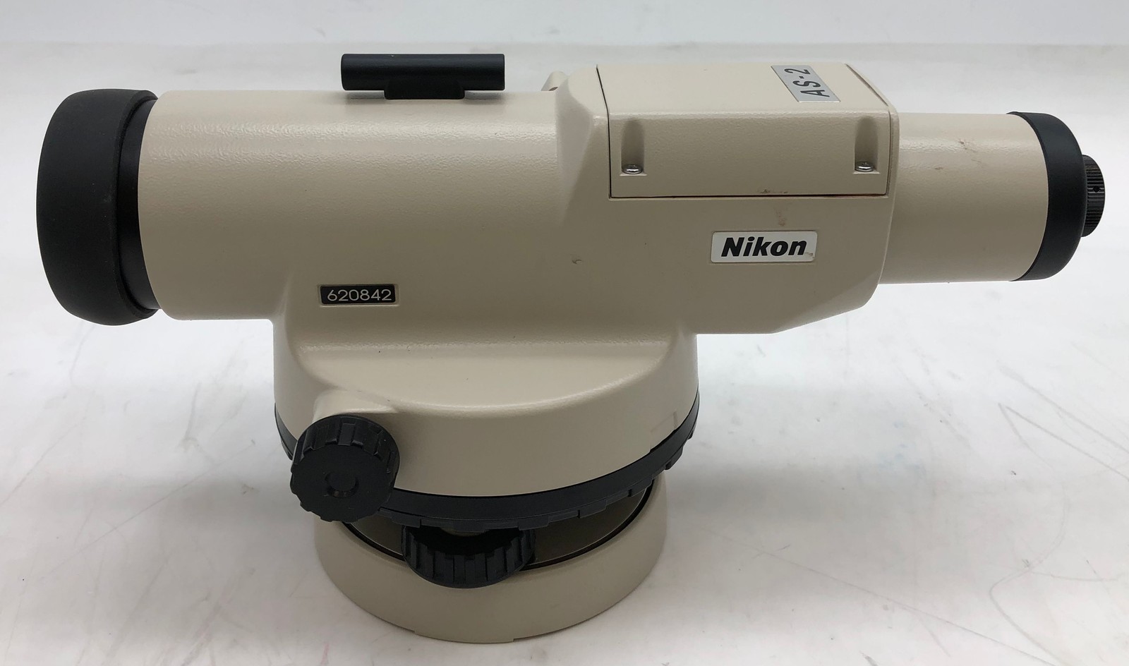 NIKON AS-2 Automatic Level 360 Degree Surveying Instrument W/Hard Orange Case