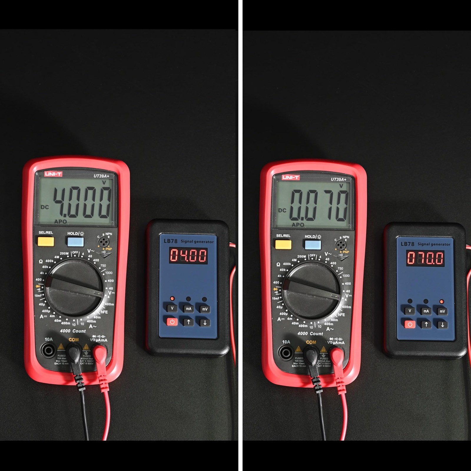 LB78 Current Voltage Signal Generator, 4-20mA /0-10V/mV Signal Source Calibra…