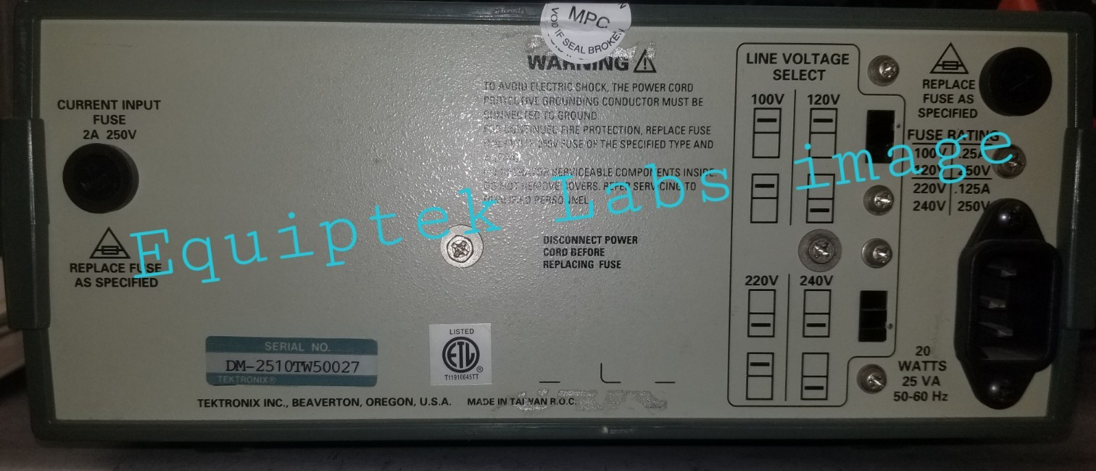 HP 35670A Signal Analyzer WORKS GREAT 2 chan LOADED! opt 1D0/1D1/UFC/1C2/1D3/1D4