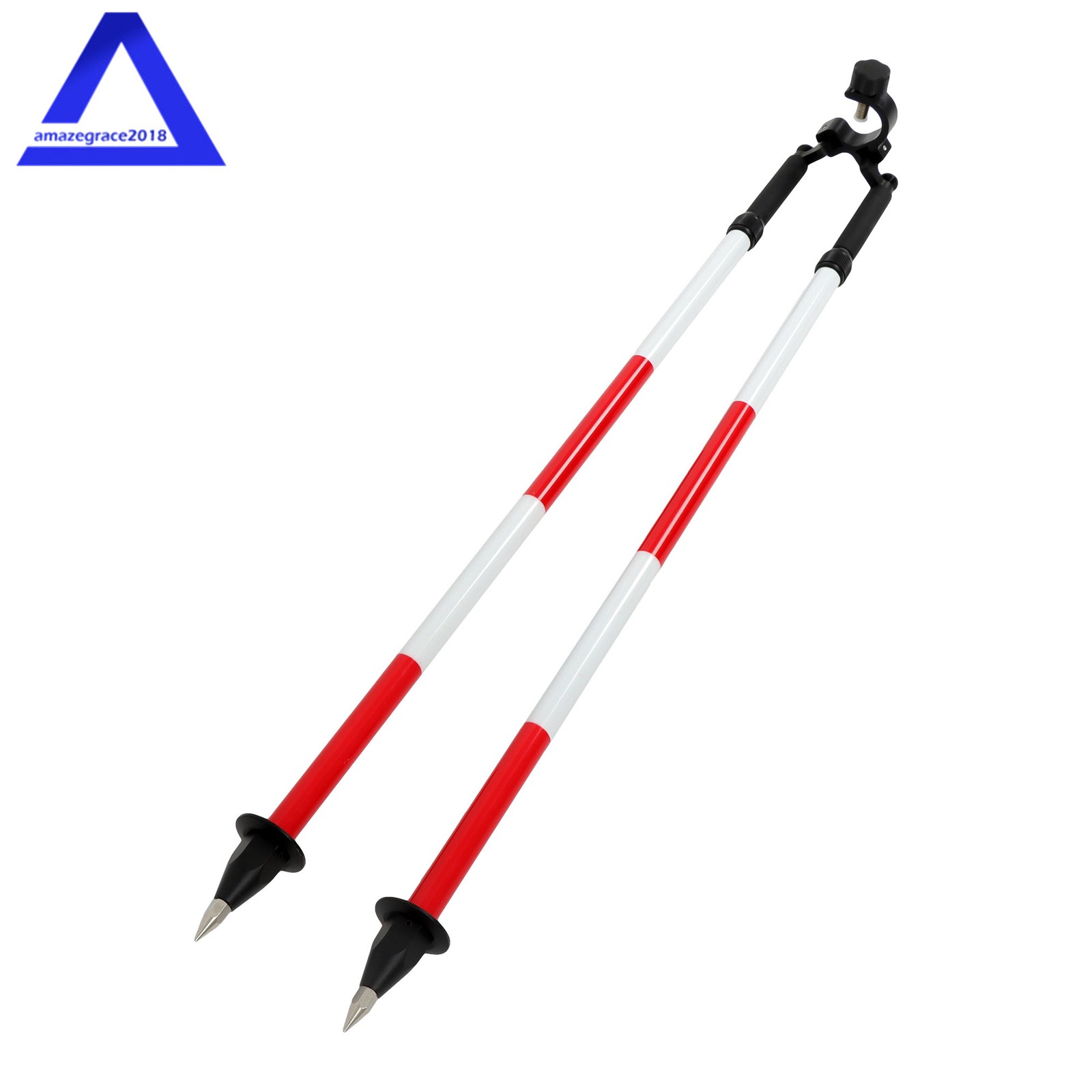 Aluminum Thumb Release Bipod for Prism Poles Surveying of Total Station GPS GNSS
