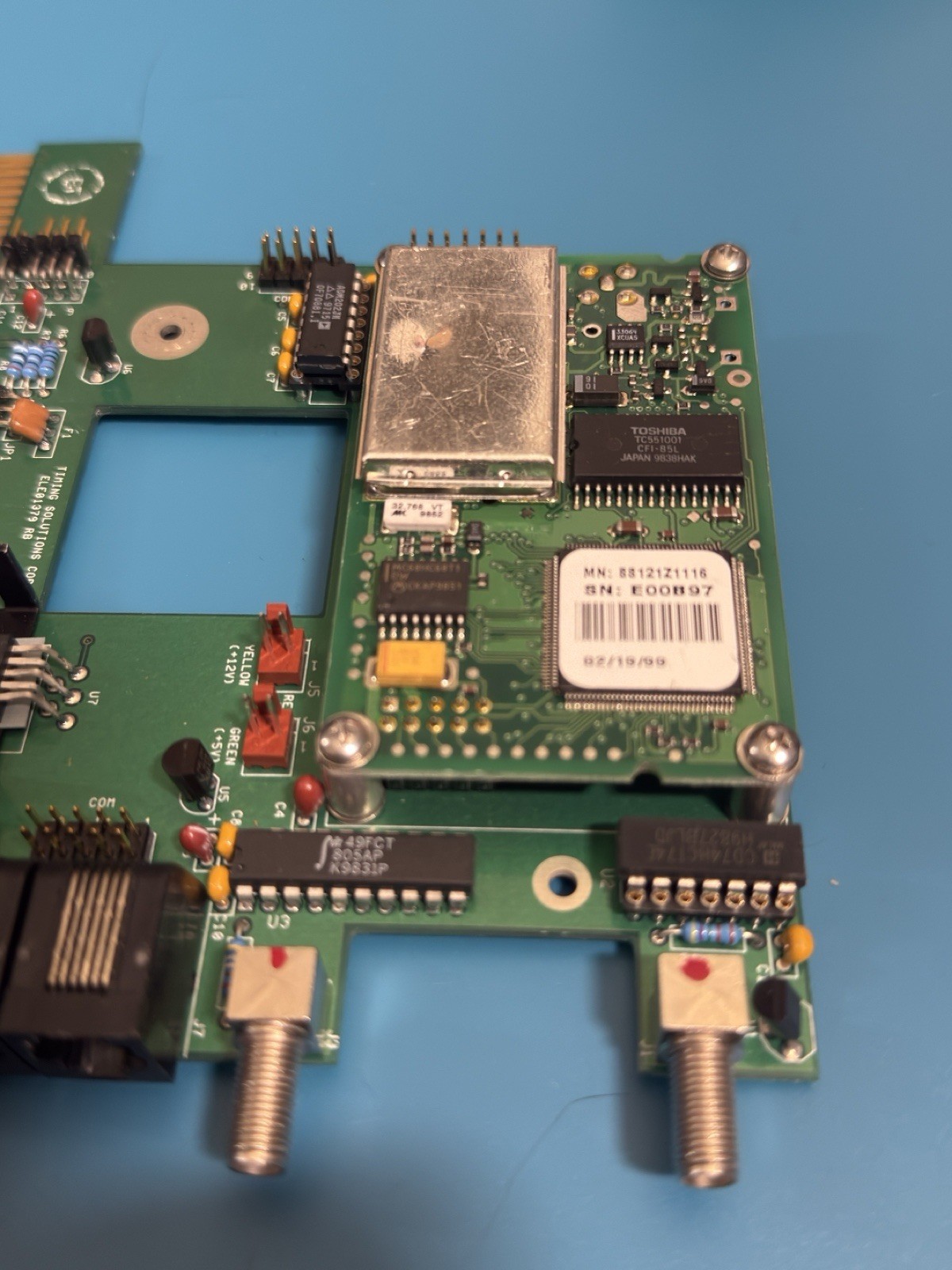 Timing Solutions Corp GPS board With Motorola Module