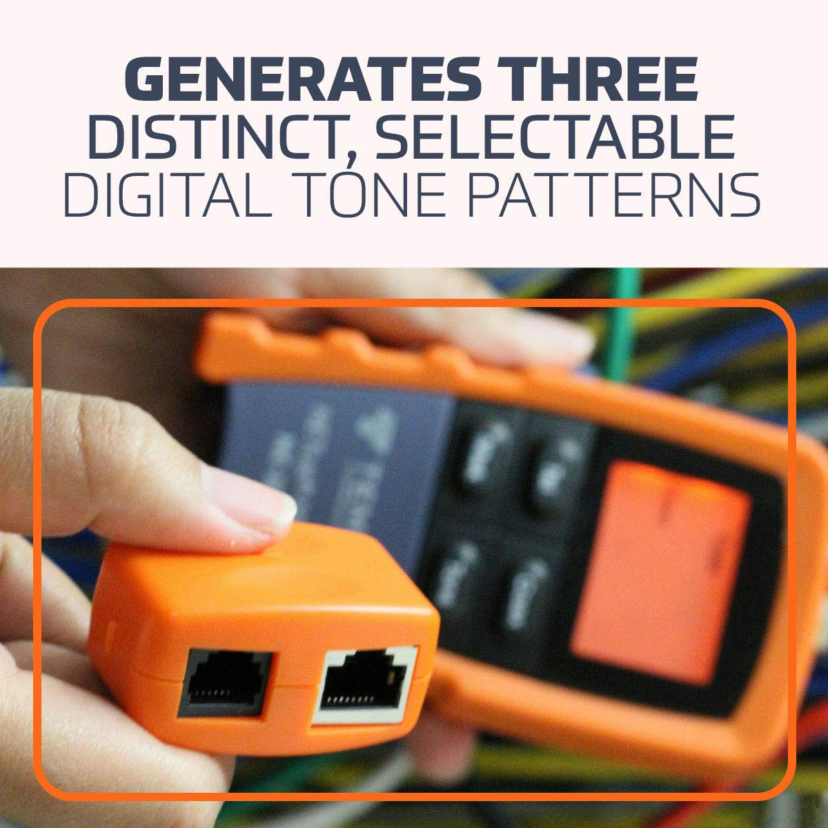 NC-100 Pro Wiring Tester for Twisted Pair & Coaxial Cable Diagnostics