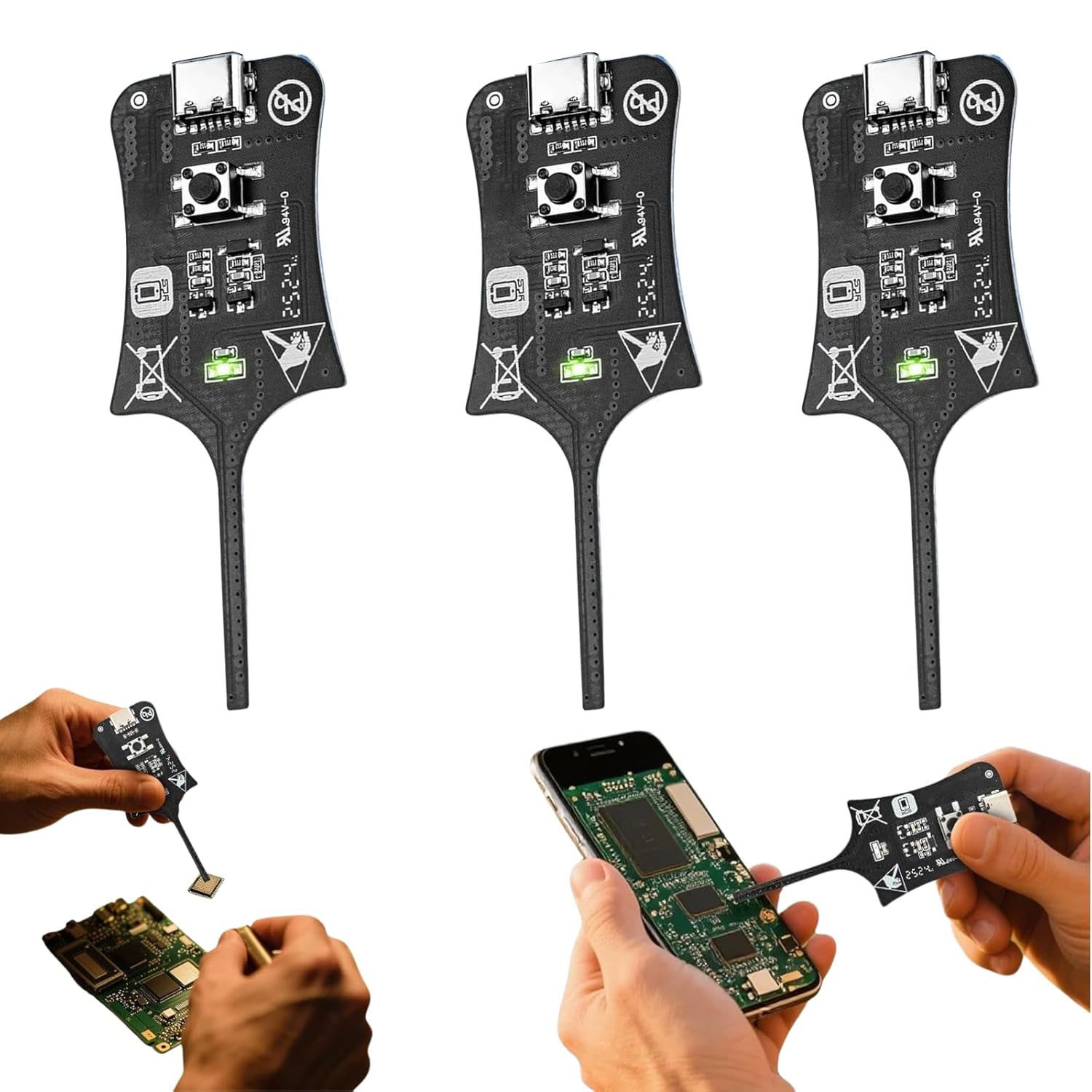 Type-C Inductance Tester Motherboard Coil Tester,Circuit Board Inductor Detector