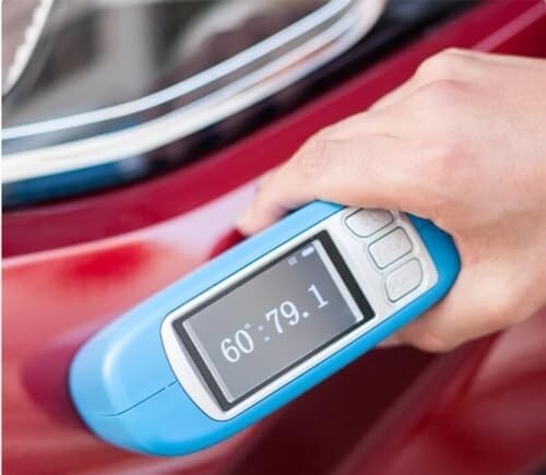 60 Degree Glossmeter Gloss Meter with 0-1000GU Data Storage 100 Standard Samples