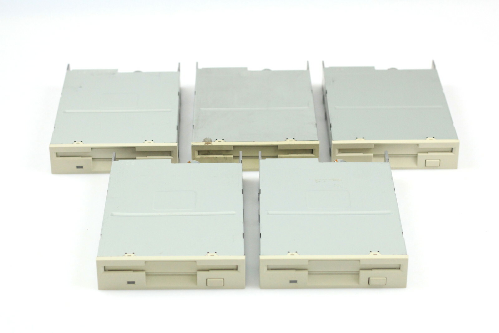 LOT OF 5 TEAC FD-235HF 3.5-in 1.44MB Floppy Disk Drive