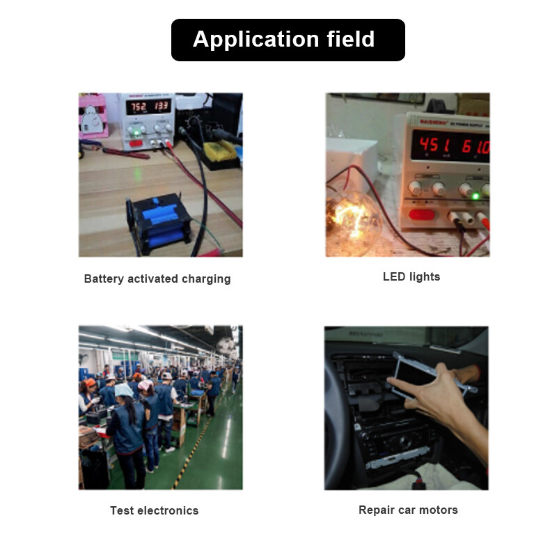 220V 0-60V 0-20A Adjustable DC Power Supply Precision Variable Digital Lab Test