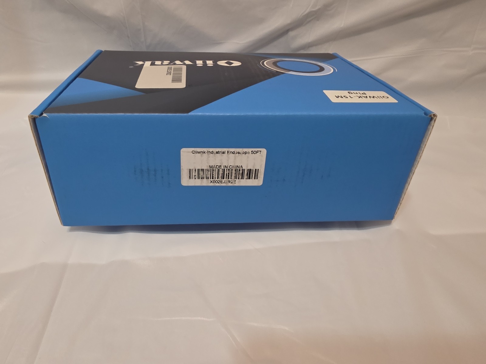 Oiiwak 360° Rotation Endoscope 15m Borescope Inspection Camera 6x Digital Zoom