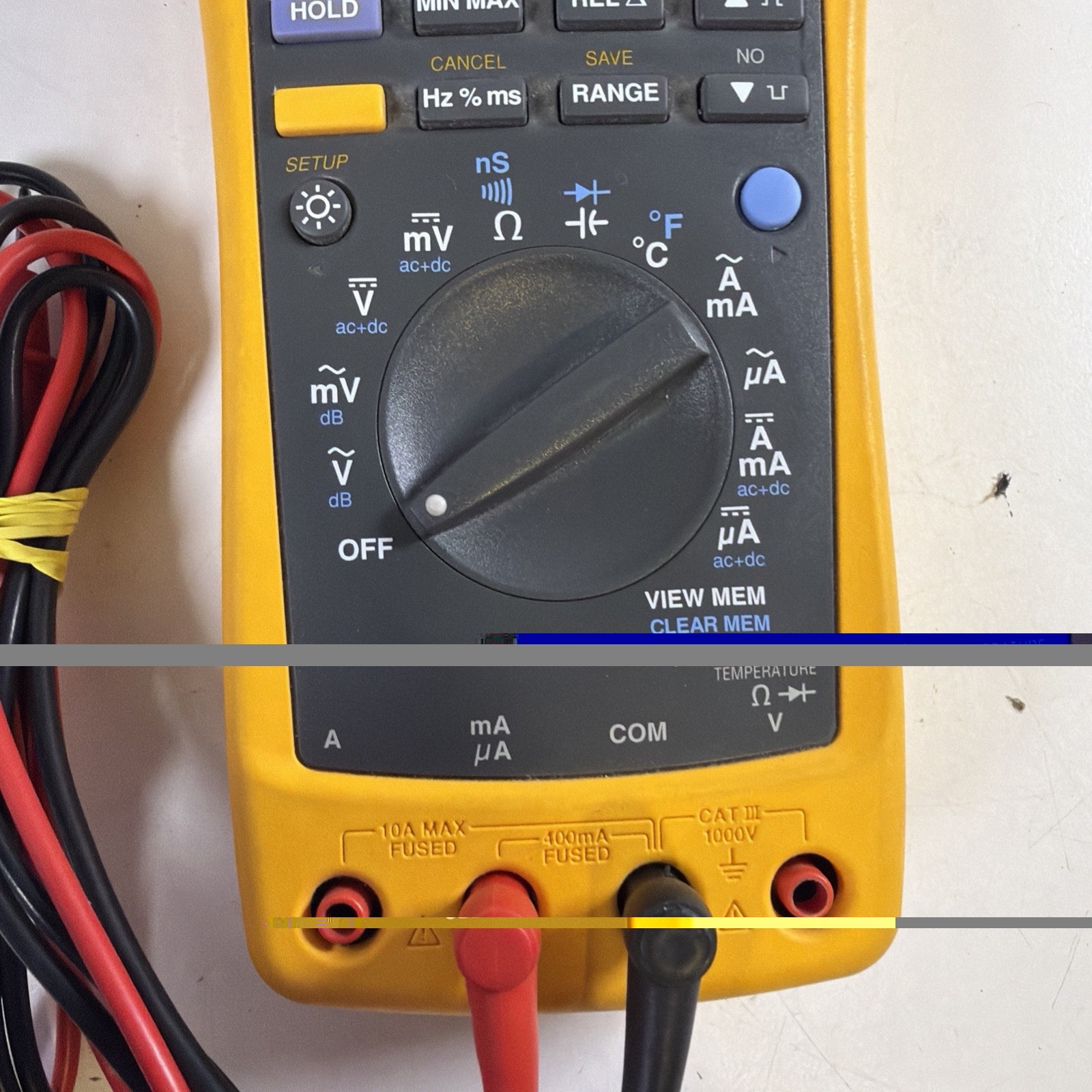 Used Fluke 189 True RMS Digital Multi Meter